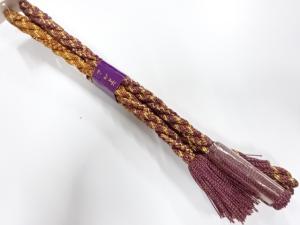 未使用品　正絹　手組帯締め